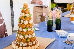 Gâteau de mariage: la pièce montée